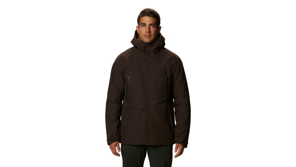 Mountain Hardwear Summit Shadow Down Jacket - Men's, Dark Ash, Small, OM7783209-S