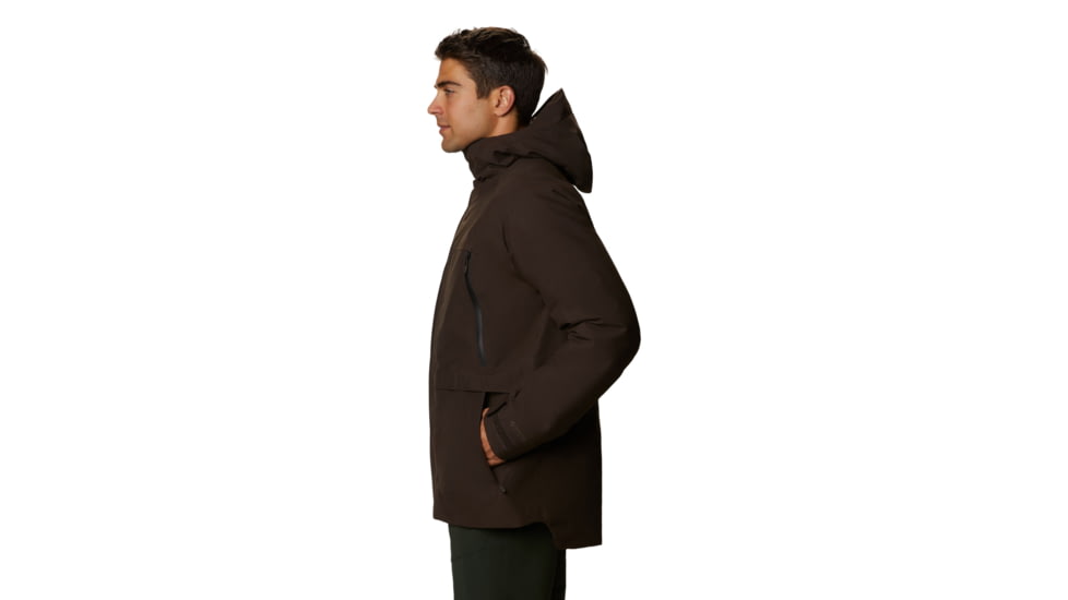 Mountain Hardwear Summit Shadow Down Jacket - Men's, Dark Ash, Small, OM7783209-S