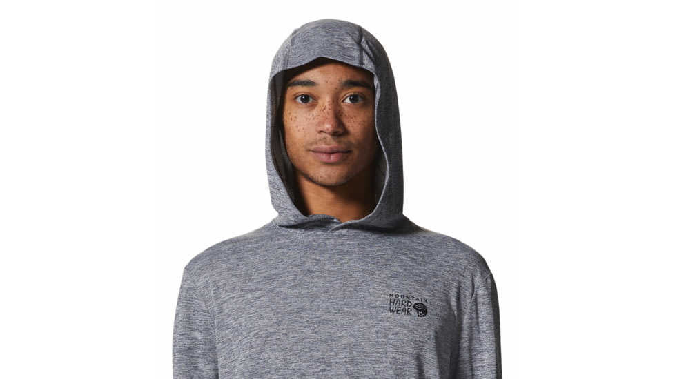 Mountain Hardwear Sunblocker Hoody - Men's, Foil Grey Heather, M, 2038381-056-M