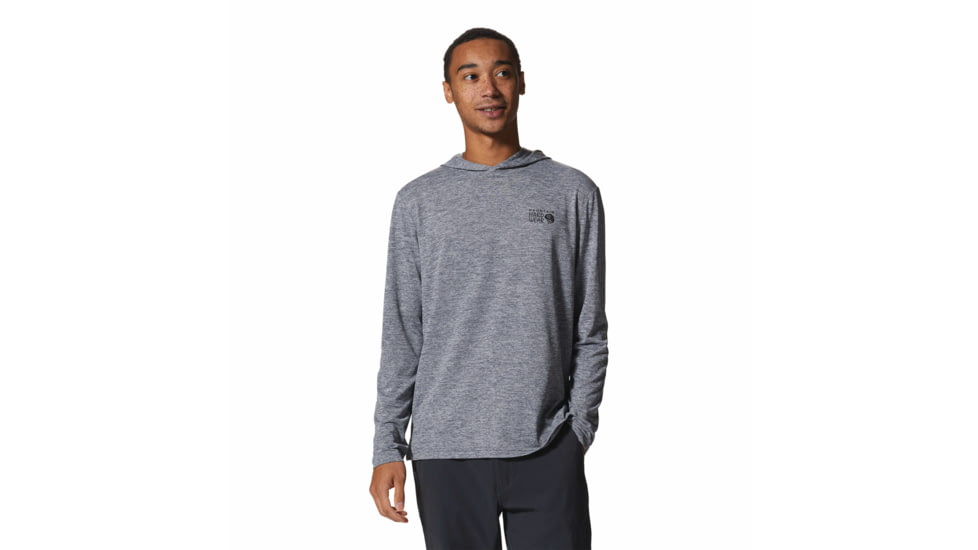 Mountain Hardwear Sunblocker Hoody - Men's, Foil Grey Heather, M, 2038381-056-M