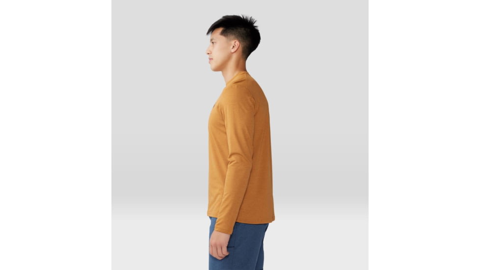 Mountain Hardwear Sunblocker Long Sleeve Top - Mens, Canyon Glow Heather, Small, 2027871845-S