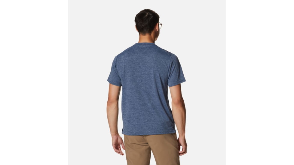 Mountain Hardwear Sunblocker Short Sleeve Shirt - Mens, Zinc Heather, Small, 2027891492-S