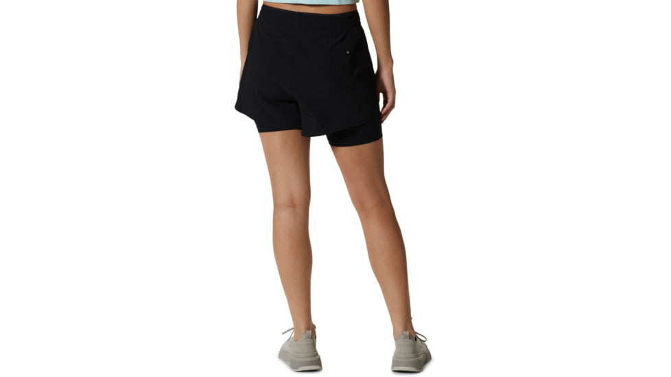 Mountain Hardwear Sunshadow 2in1 Short - Womens, Black, Small, Regular, 1982761010-S-R