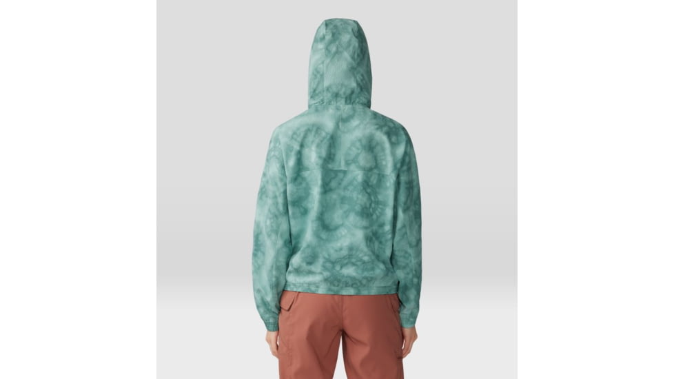 Mountain Hardwear Sunshadow Full Zip Top - Womens, Mineral Spring Spore Dye Print, Extra Large, 1982601334-XL