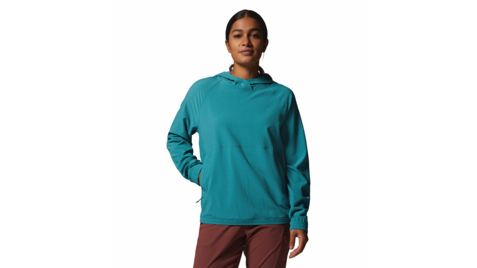 Mountain Hardwear Sunshadow Long Sleeve Hoodies - Women's, Palisades, Medium, 1924091349-Palisades-M