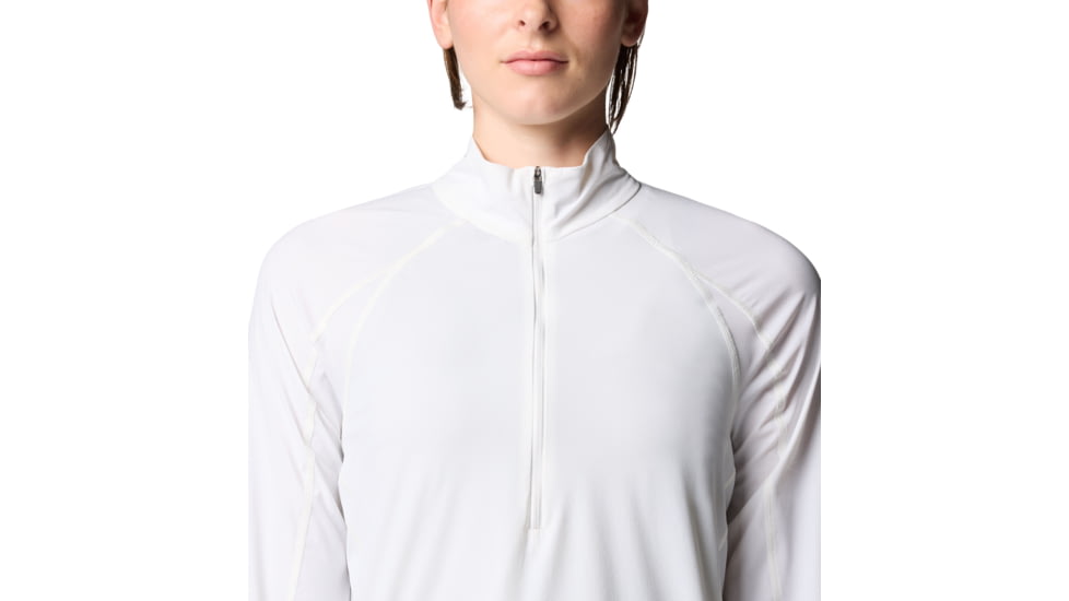 Mountain Hardwear Sunshield 1/2 Zip Top - Womens, Fogbank, XS, 190423062003