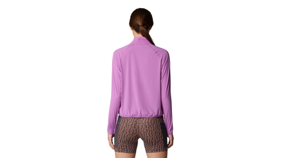 Mountain Hardwear Sunshield 1/2 Zip Top - Womens, Lilac Glow, L, 190423050109