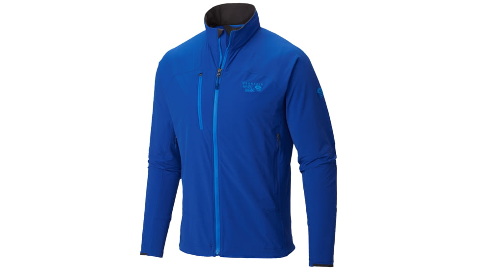 Mountain Hardwear Super Chockstone Full Zip Jacket - Mens-Azul-Large
