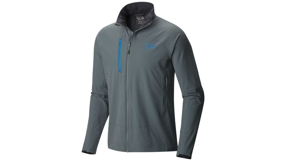 Super Chockstone Full Zip Jacket - Mens-Thunderhead Grey-Large
