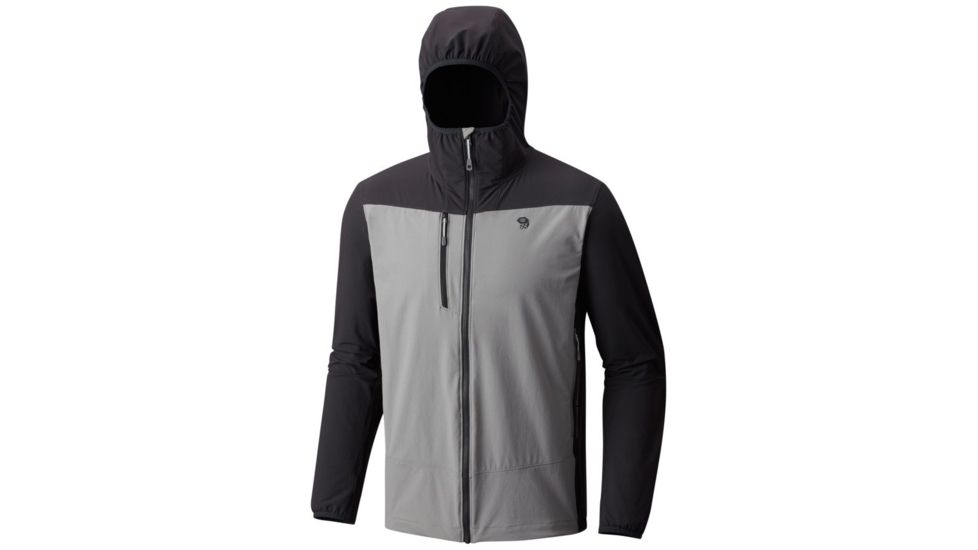 Mountain Hardwear Super Chockstone Hooded Jacket - Men's, Shark, S 1707731011-S
