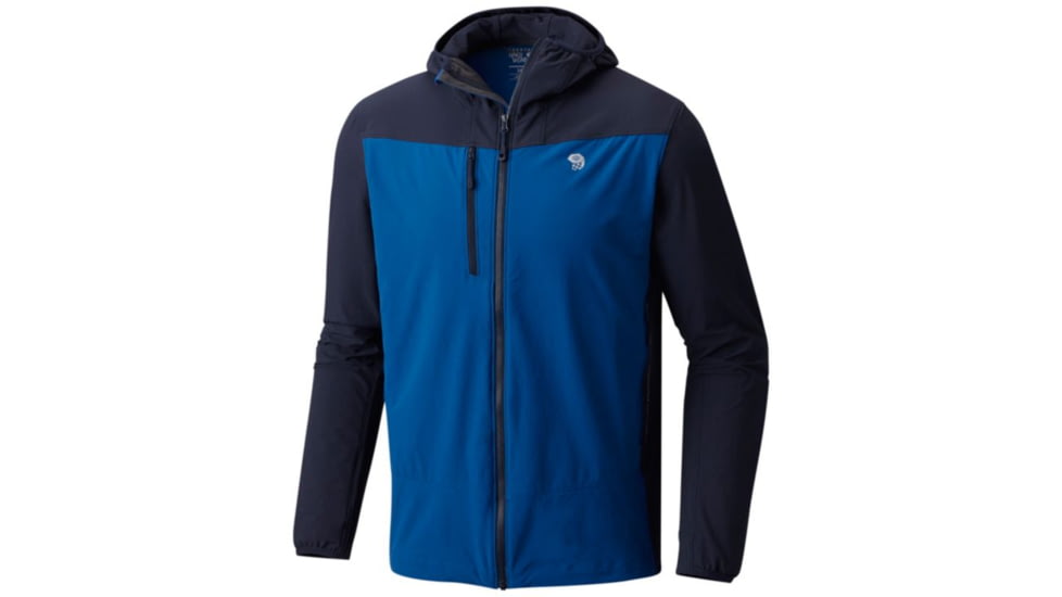 Mountain Hardwear Super Chockstone Hooded Jacket - Men's, Nightfall Blue, S 1707731448-S