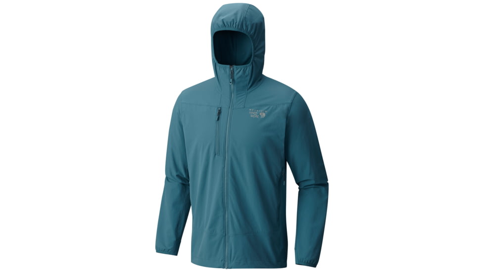 Mountain Hardwear Super Chockstone Hooded Jacket - Men's-Cloudburst-Large