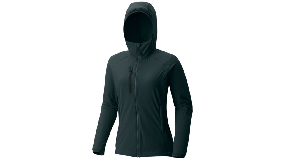 Mountain Hardwear Super Chockstone Hooded Jacket - Women's, Blue Spruce, XS 1708231310-XS
