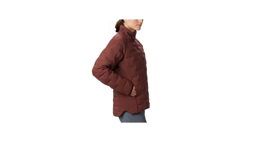 Mountain Hardwear Super/DS Stretchdown Shirt Jacket - Women's, Dark Umber, Small, 1850871259-S