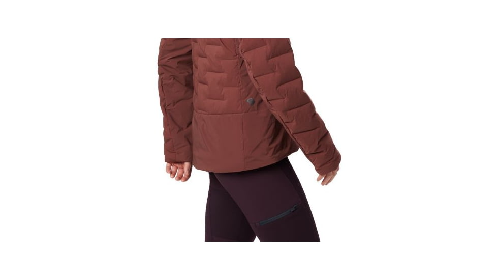 Mountain Hardwear Super/DS Stretchdown Climb Hoody - Women's, Dark Umber, Large, 1863991259-L