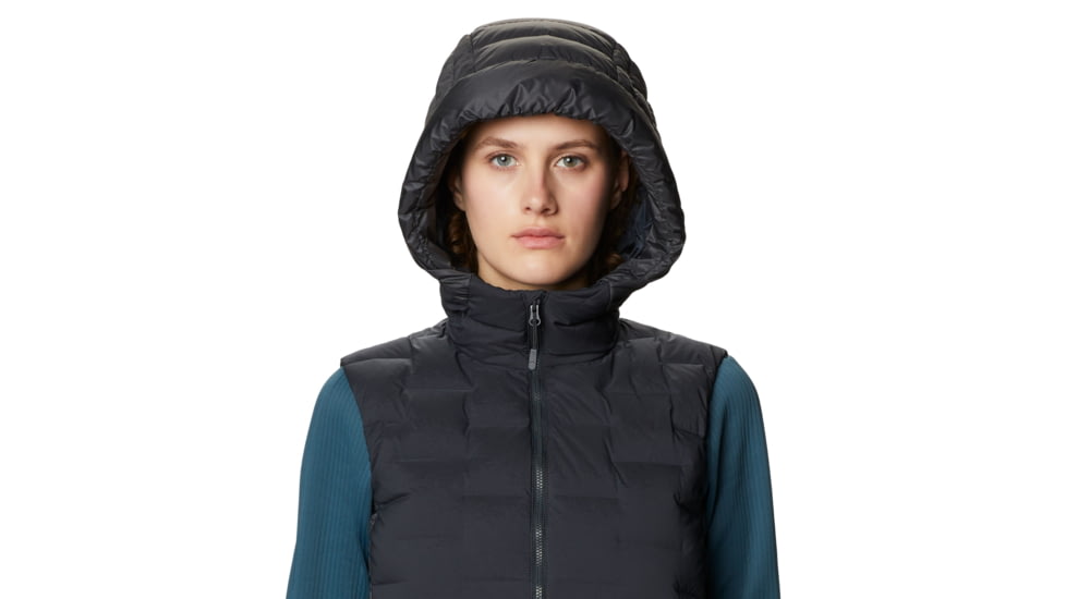 Mountain Hardwear Super/DS Hybrid Vest - Women's, Dark Storm, Small, OL9064004-S