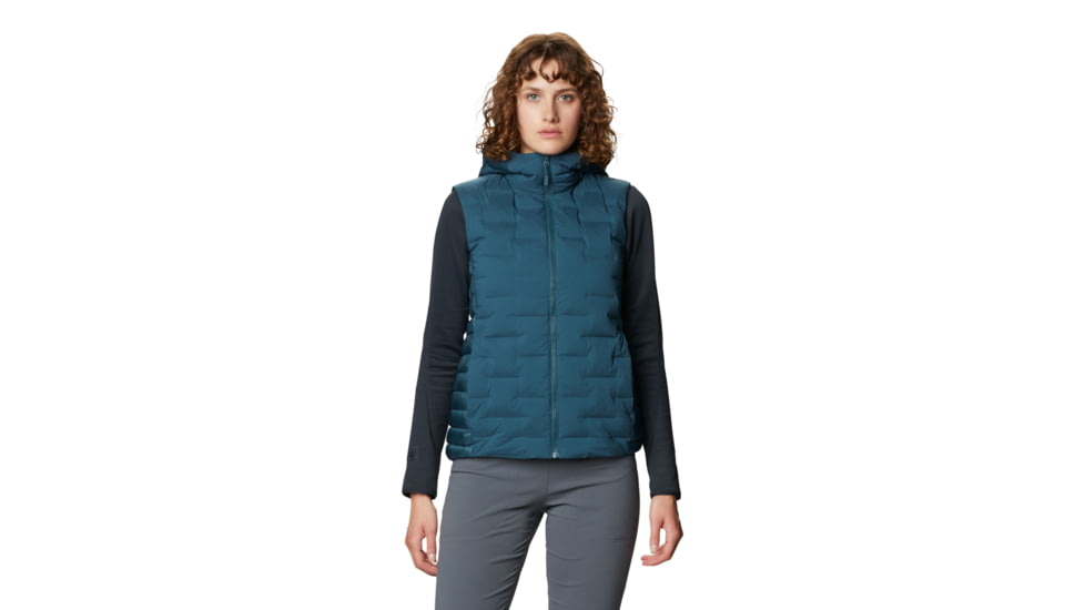 Mountain Hardwear Super/DS Hybrid Vest - Women's, Icelandic, Small, OL9064324-S