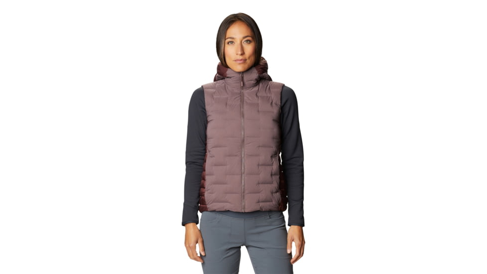 Mountain Hardwear Super/DS Hybrid Vest - Women's, Warm Ash, Medium, OL9064249-M