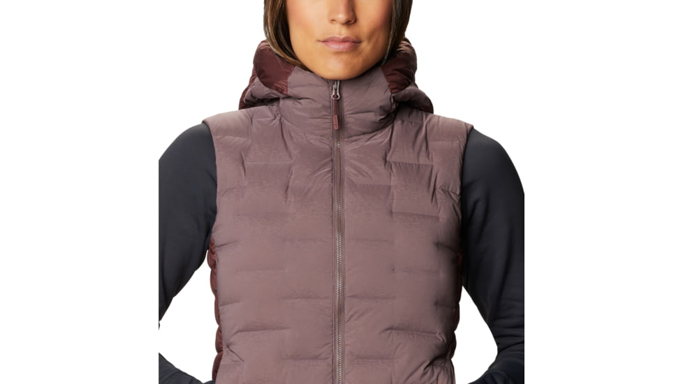 Mountain Hardwear Super/DS Hybrid Vest - Women's, Warm Ash, Medium, OL9064249-M