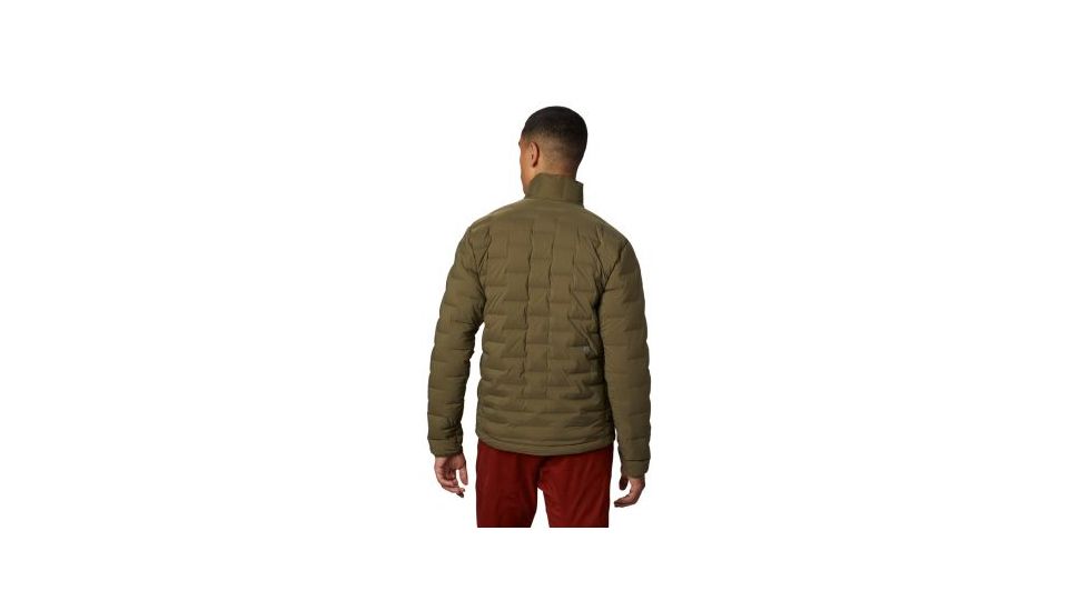 Mountain Hardwear Super/DS Stretchdown Jacket - Men's, Combat Green, Large, 1851281353-L