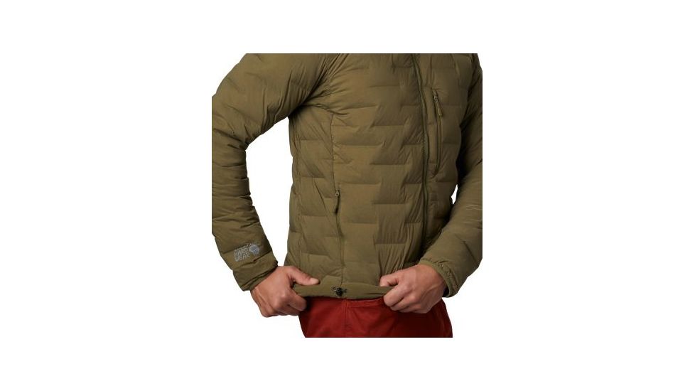 Mountain Hardwear Super/DS Stretchdown Jacket - Men's, Combat Green, Large, 1851281353-L