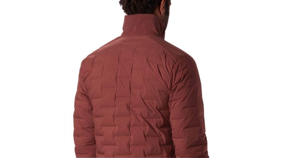 Mountain Hardwear Super DS Stretchdown Climb Shacket - Mens, Dark Umber, Extra Large, OM8172259-XL