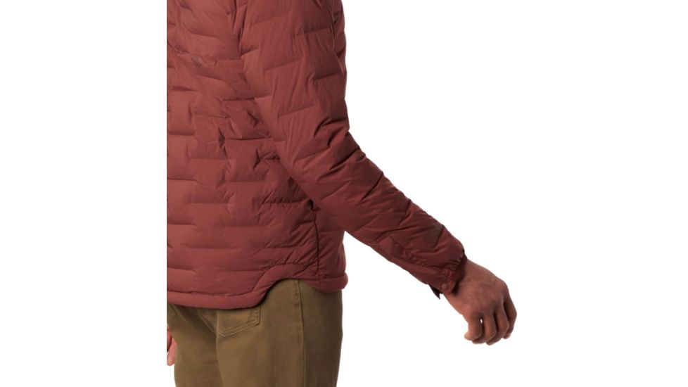 Mountain Hardwear Super DS Stretchdown Climb Shacket - Mens, Dark Umber, Extra Large, OM8172259-XL