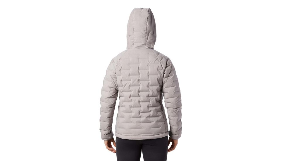 Mountain Hardwear Super/DS Stretchdown Hooded Jacket - Womens, Mystic Purple, Large, Regular Inseam, OL7673514-L