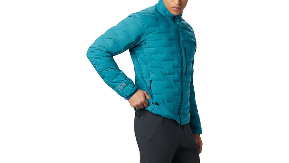 Mountain Hardwear Super/DS Stretchdown Jacket - Mens, Dive, 2XL, OM8055468-XXL