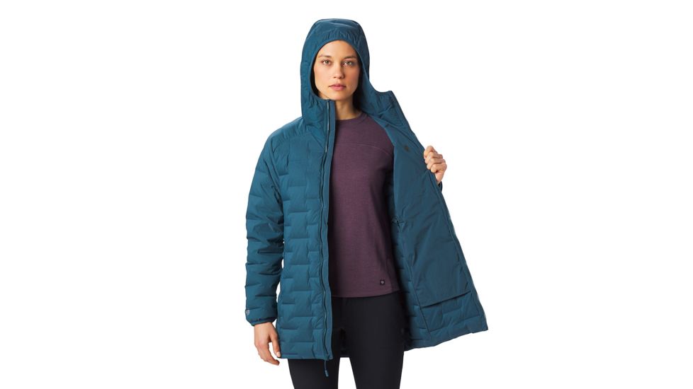 Mountain Hardwear Super/DS Stretchdown Parka - Womens, Icelandic, Small, OL8093324-S