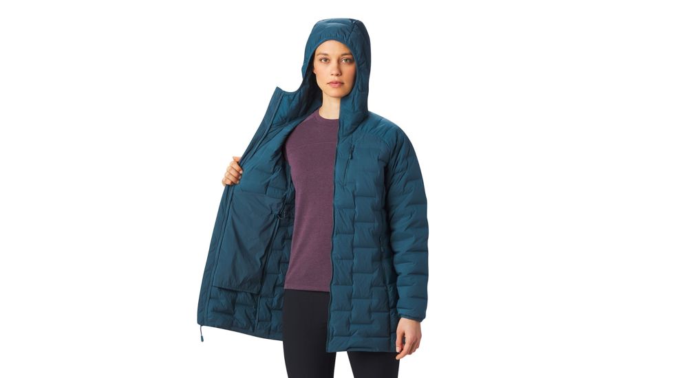 Mountain Hardwear Super/DS Stretchdown Parka - Womens, Icelandic, Small, OL8093324-S