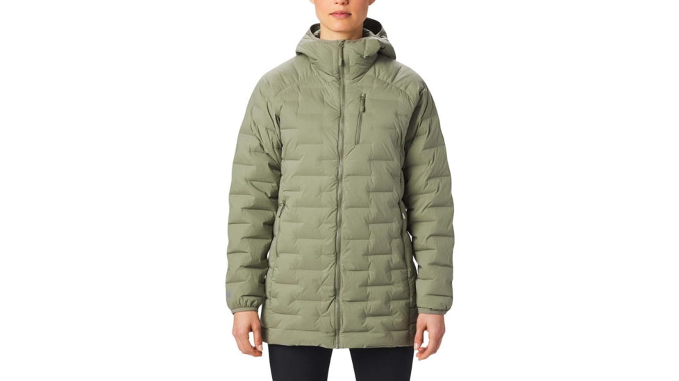 Mountain Hardwear Super/DS Stretchdown Parka - Womens, Light Army, Large, OL8093333-L