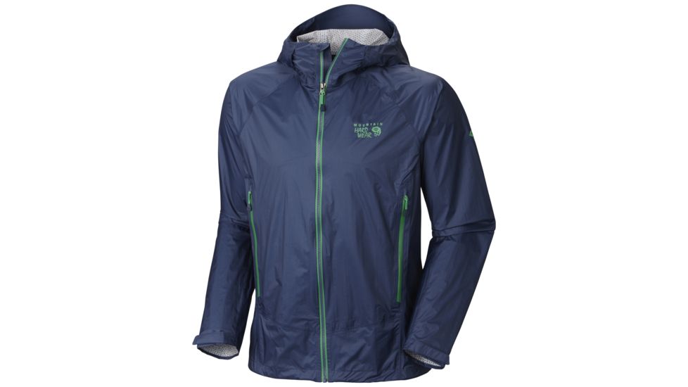 Mountain Hardwear Super Light Plasmic Jacket - Men's-Zinc-Small