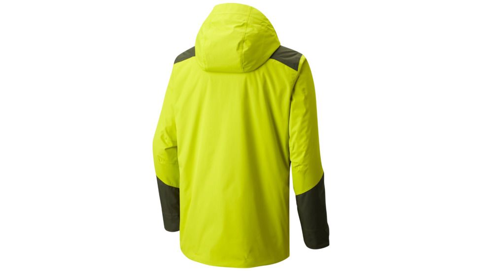 Mountain Hardwear Superbird Insulated Jacket - Mens, Shark, Zinc, Medium OM0736492-M