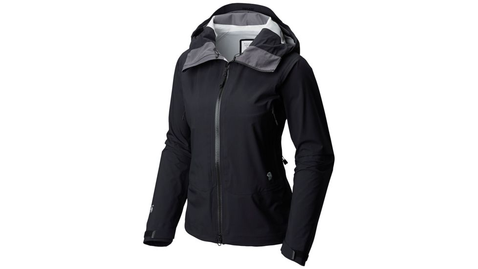 Mountain Hardwear Superforma Alpine Shell Jacket - Womens, Black, Extra Large, 1732211010-XL