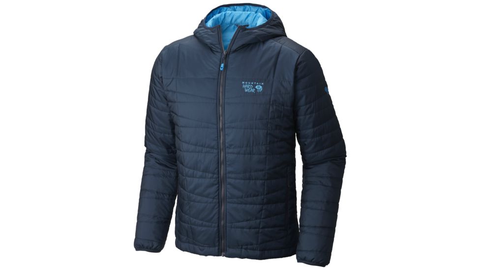 Mountain Hardwear Switch Flip Hooded Jacket - Men's-Hardwear Navy/Dark Compass-Small