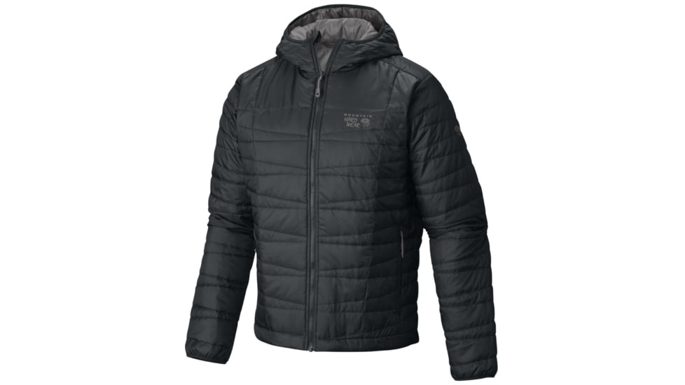 Mountain Hardwear Switch Flip Hooded Jacket - Mens-Shark/Titanium-Large