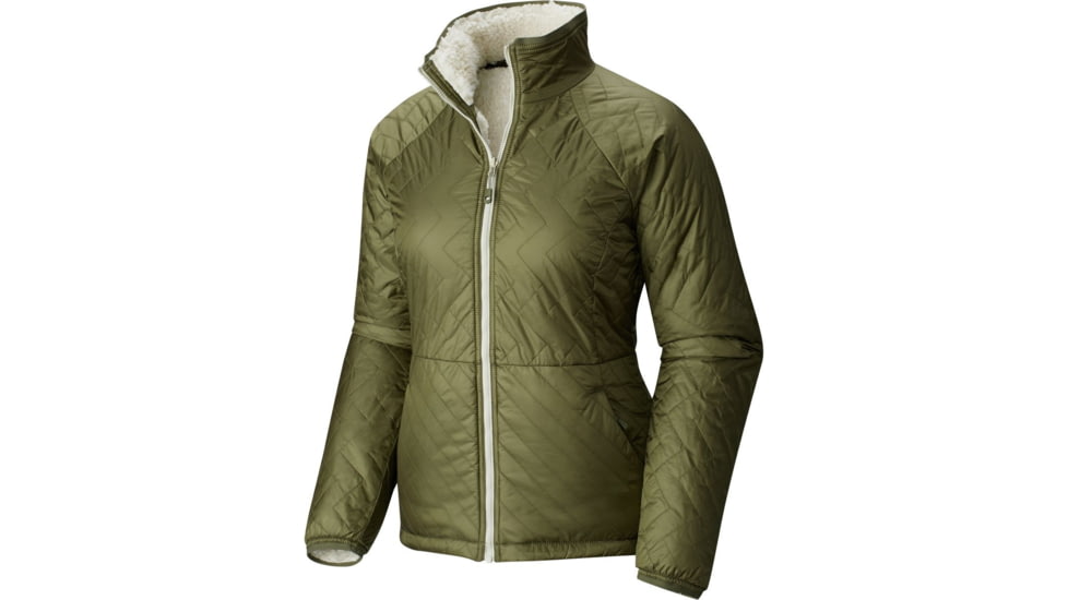 Mountain Hardwear Switch Flip Jacket - Women's-Stone Green/Stone-Small