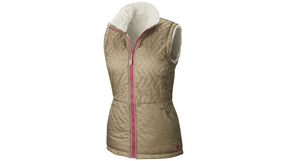 Mountain Hardwear Switch Flip Vest - Womens-Khaki/Stone-Large