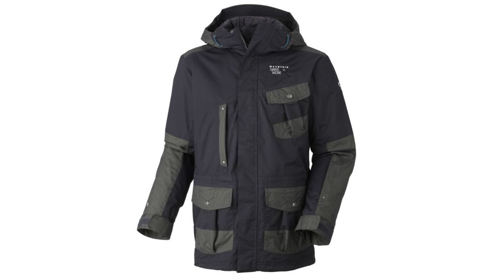 Mountain Hardwear The A'Parka'lypse Jacket - Men's-Black-Small