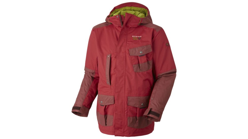 Mountain Hardwear The A'Parka'lypse Jacket - Men's-Jester Red-Small