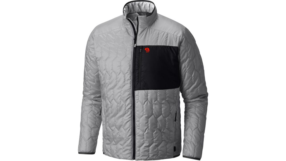 Mountain Hardwear Thermostatic Jacket - Men's-Grey Ice-Small