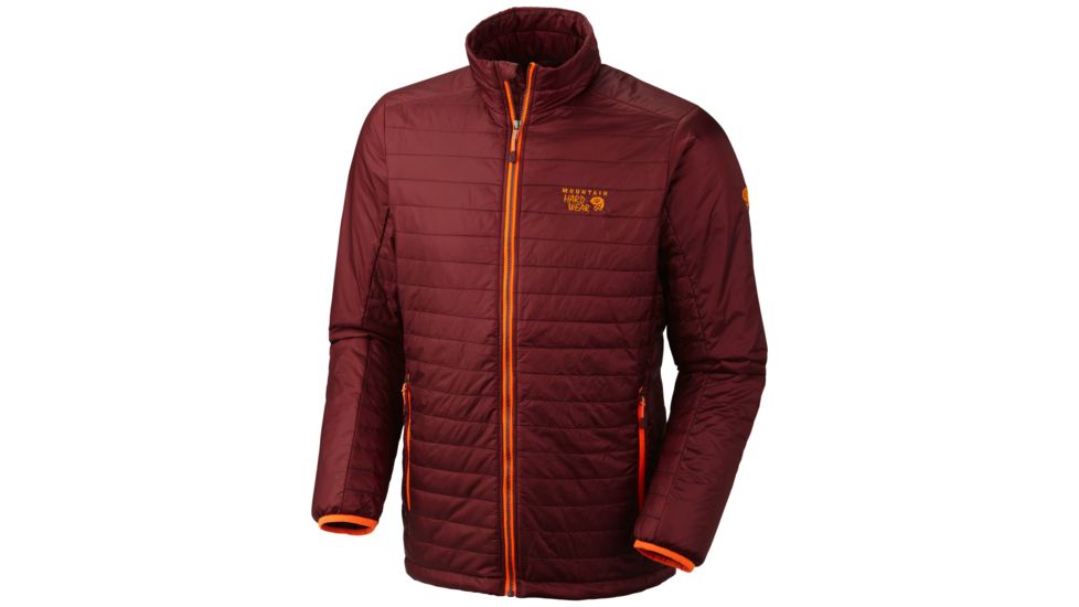 Mountain Hardwear Thermostatic Jacket - Men's-Shiraz-Medium