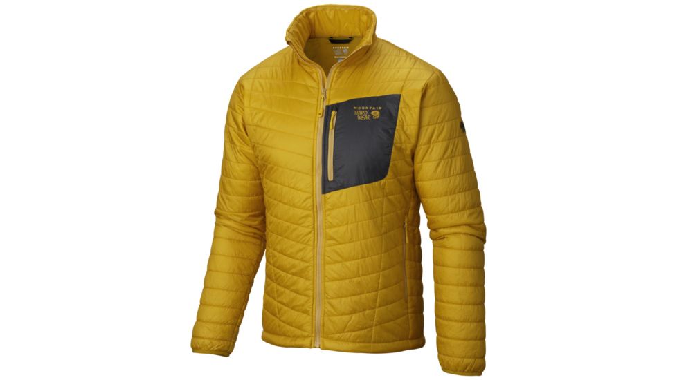 Mountain Hardwear Thermostatic Jacket - Mens-Inca Gold-Small