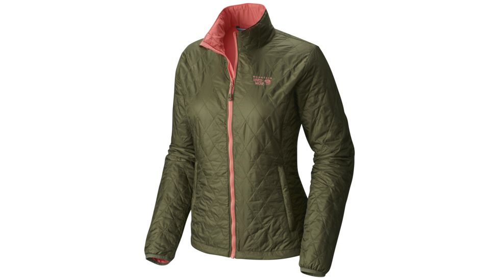 Mountain Hardwear Thermostatic Jacket - Women's-Stone Green-Medium