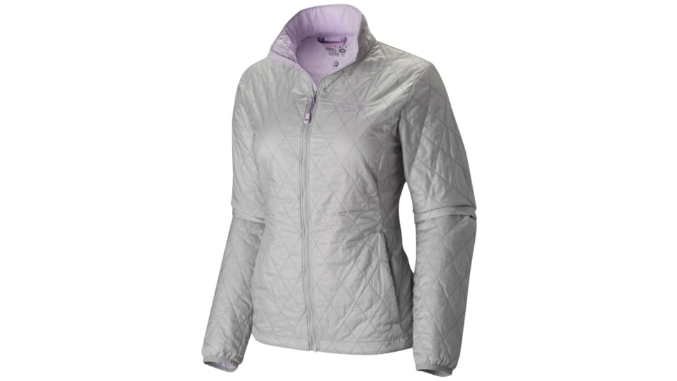 Mountain Hardwear Thermostatic Jacket - Womens-Steam/Phantom Purple-Small