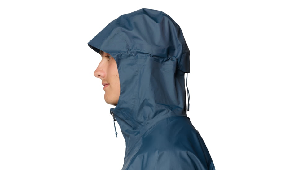 Mountain Hardwear Threshold Jacket - Mens, Moon Blue, Adriatic Blue, XL, 190423032570