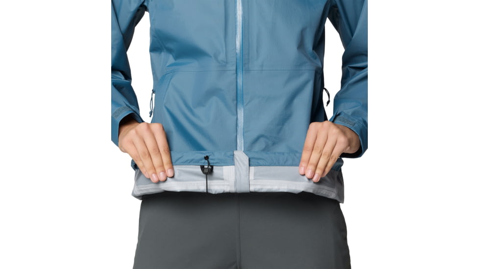 Mountain Hardwear Threshold Jacket - Womens, Adriatic Blue, XS, 190423048519