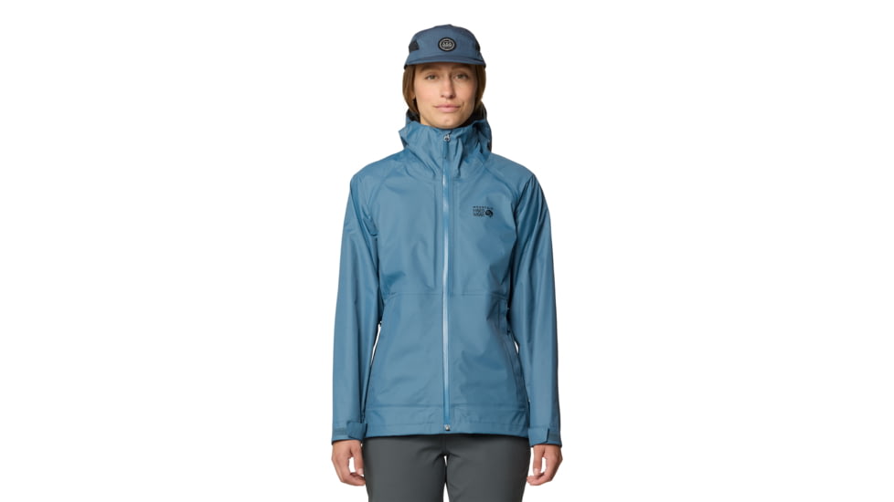 Mountain Hardwear Threshold Jacket - Womens, Adriatic Blue, XS, 190423048519
