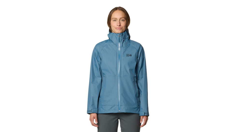 Mountain Hardwear Threshold Jacket - Womens, Adriatic Blue, XS, 190423048519